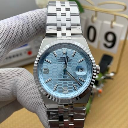 1:1 SUPER REPLICA ROLEX LAND-DWELLER 116655 40MM BLUE