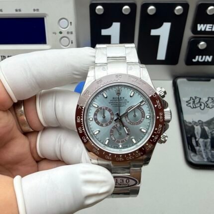 1:1 SUPER REPLICA ROLEX DAYTONA PLATINUM PLATONA 116506 BLUE DIAL
