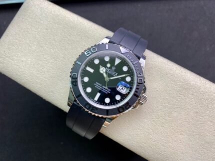 1:1 SUPER REPLICA ROLEX YACHT MASTER M226659-0002 EW FACTORY BLACK STRAP