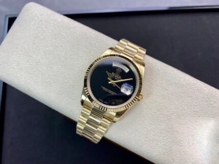 1:1 SUPER REPLICA ROLEX DAY DATE 36MM BP FACTORY GOLD CASE