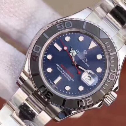 1:1 SUPER REPLICA ROLEX YACHT MASTER 116622 40MM EW FACTORY BLUE DIAL